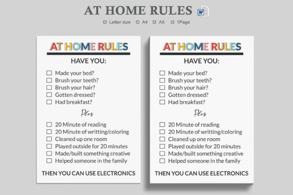 Chore Home Rules and Kids Chore Chart: A Comprehensive Guide