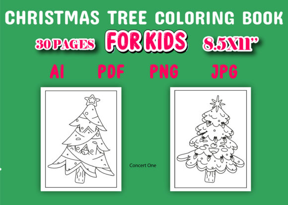 Christmas Tree Coloring Book for Kids: A Creative and Engaging Holiday Activity