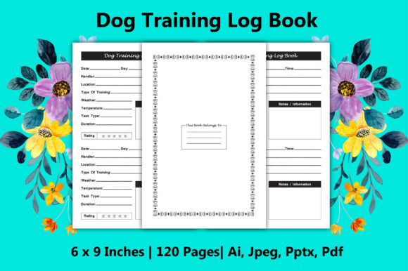 Design and Publish Your Dog Training Log Book
