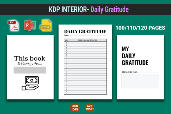 Discover the Daily Grati Tude List-KDP INTERIOR