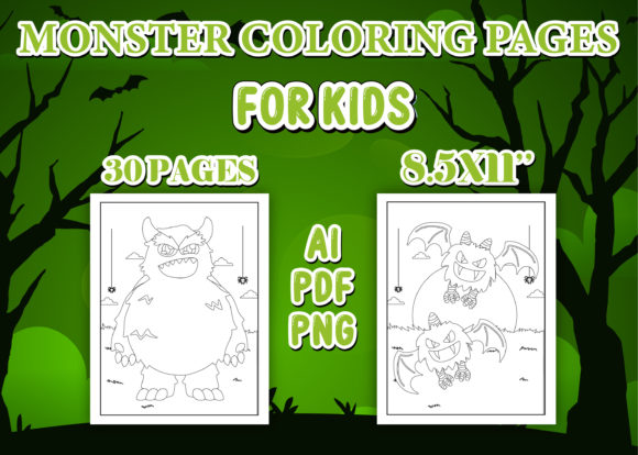 Engaging Monster Coloring Pages for Kids