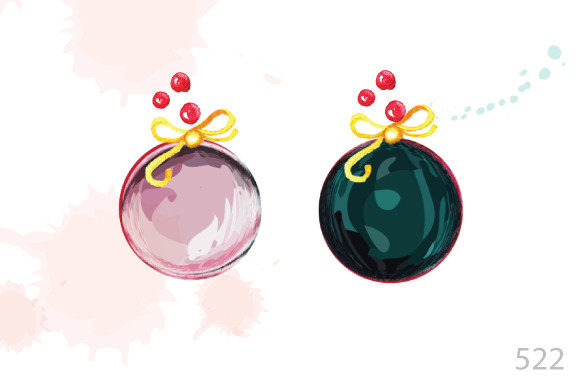 Explore Creative Decor with 3D Christmas Ball Clipart