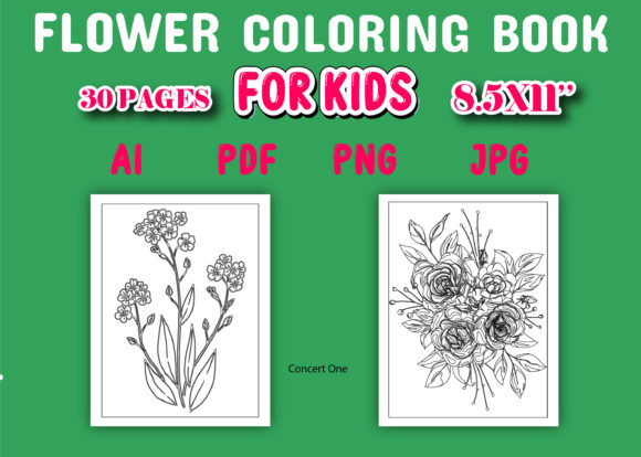 Explore Creativity with Flower Coloring Book