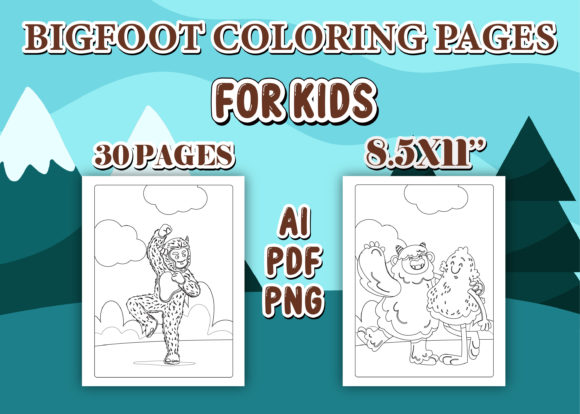 Exploring Bigfoot Coloring Pages for Kids: A Creative and Educational Resource