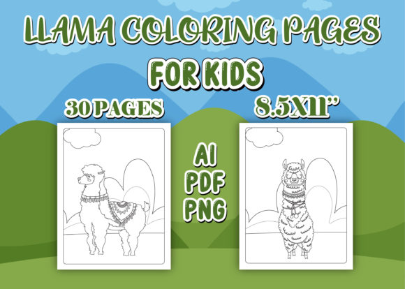 Exploring Llama Coloring Pages for Kids