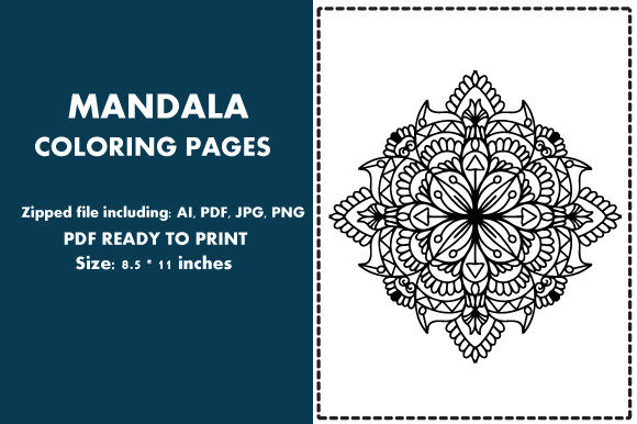 Exploring the Art of Coloring Pages Mandala - 44