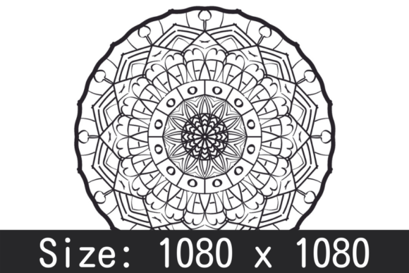Exploring the Versatility of Japanese Mandala Coloring Page 3