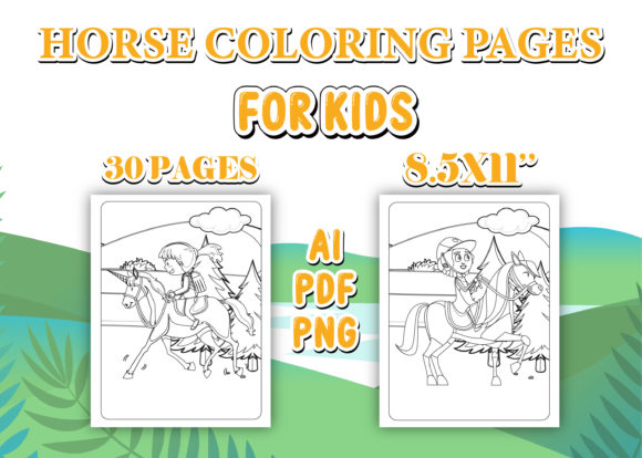 Horse Coloring Pages for Kids: A Creative and Educational Resource