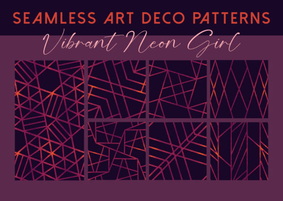 Modern Bold Geometric Seamless Patterns