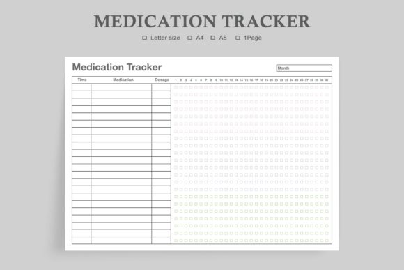 Stay on Top of Your Health with a Medication Tracker