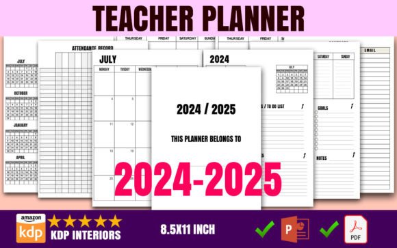 Teacher Planner 2023-2024 – KDP Interiors
